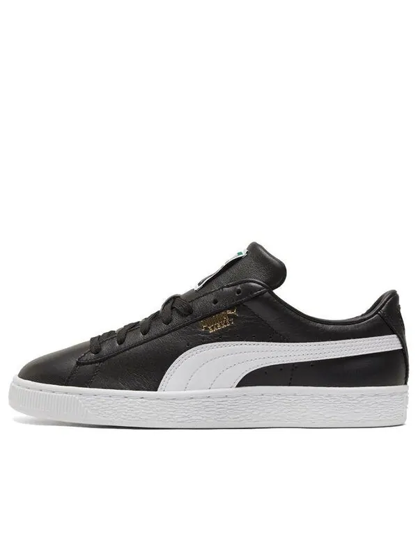 Кроссовки basket classic 21 'black white' Puma — изображение 1 из 4, черный