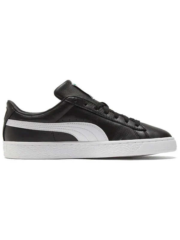 Кроссовки basket classic 21 'black white' Puma — изображение 2 из 4, черный