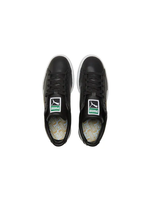 Кроссовки basket classic 21 'black white' Puma — изображение 4 из 4, черный