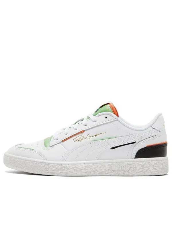 Кроссовки ralph sampson lo 'joker - white carrot' Puma — изображение 1 из 4, белый/черный/зеленый