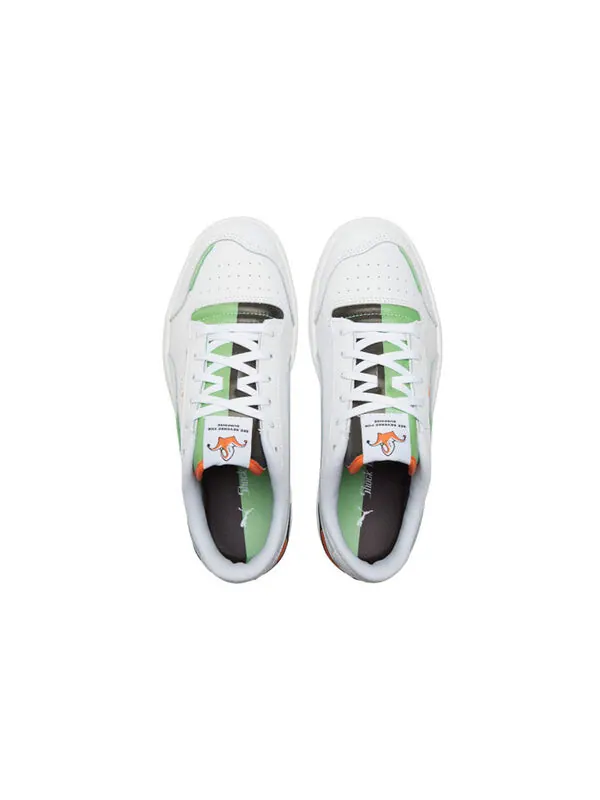 Кроссовки ralph sampson lo 'joker - white carrot' Puma — изображение 4 из 4, белый/черный/зеленый