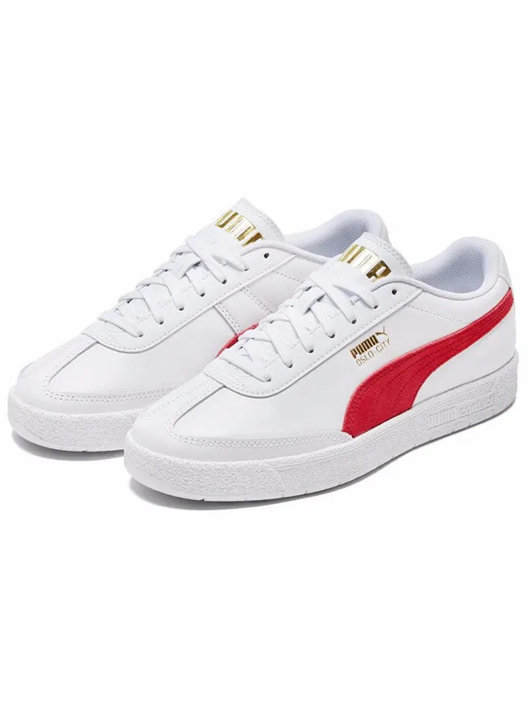 Кеды PUMA Oslo-City Casual Board Shoes White/Red — изображение 3 из 5, красный