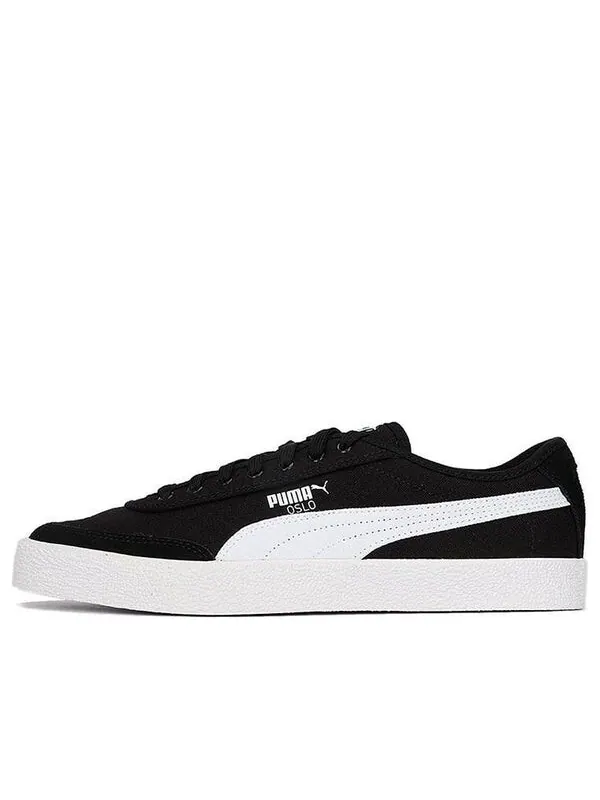 Кроссовки oslo vulcanised 'black white' Puma — изображение 1 из 4, черный/белый