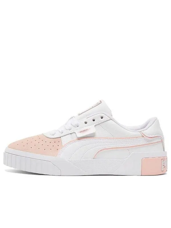 Кроссовки wms cali skate shoes 'white pink' Puma — изображение 1 из 4, белый/розовый