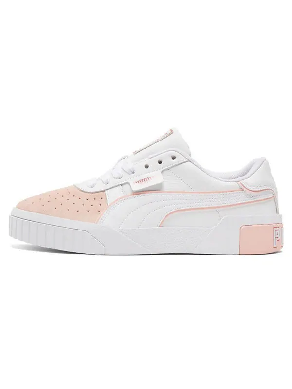 Кроссовки wms cali skate shoes 'white pink' Puma — изображение 2 из 4, белый/розовый