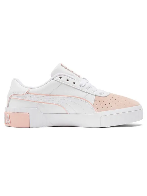 Кроссовки wms cali skate shoes 'white pink' Puma — изображение 3 из 4, белый/розовый