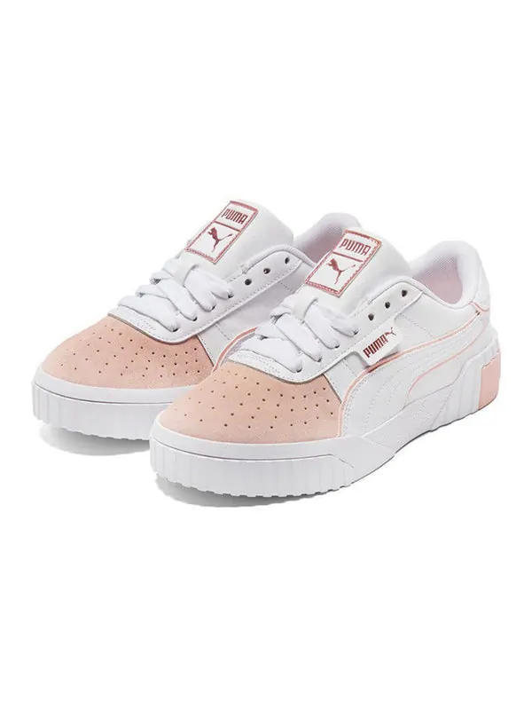 Кроссовки wms cali skate shoes 'white pink' Puma — изображение 4 из 4, белый/розовый