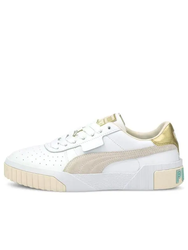 Кроссовки cali soft glow 'white eggnog' Puma — изображение 1 из 4, белый