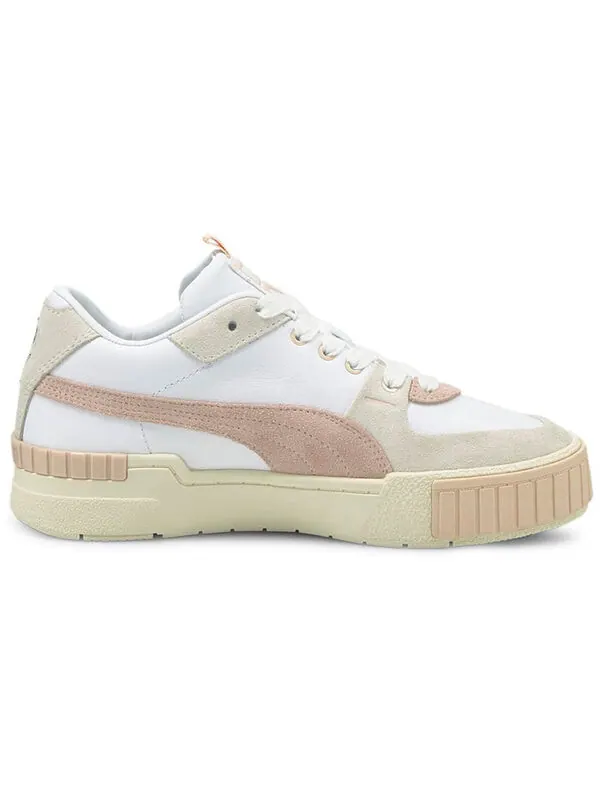 Кроссовки cali sport 'in bloom - marshmallow' Puma — изображение 2 из 4, белый/розовый