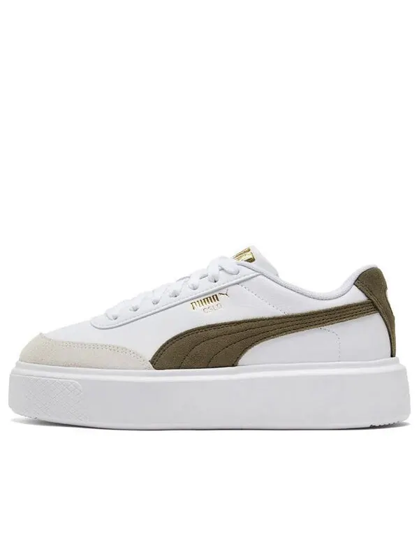 Кроссовки oslo maya archive sneakers white/green Puma — изображение 1 из 4, белый/зеленый