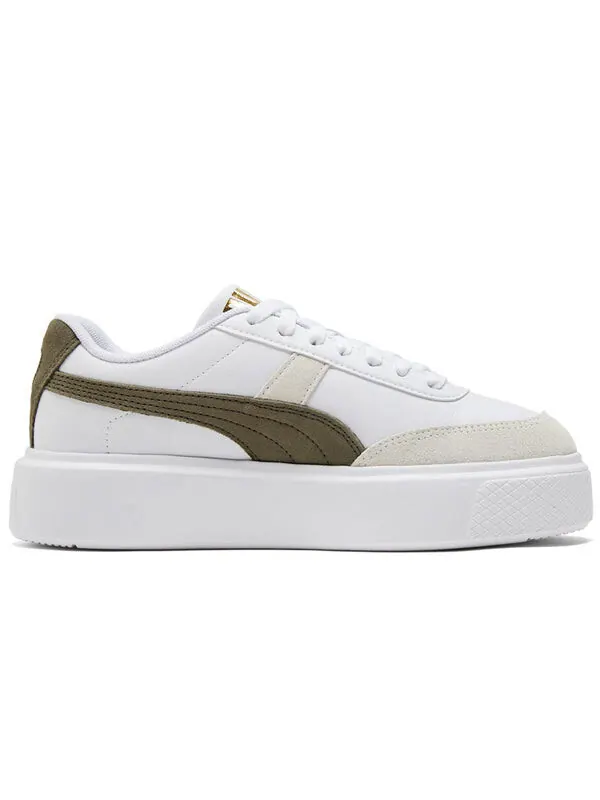 Кроссовки oslo maya archive sneakers white/green Puma — изображение 2 из 4, белый/зеленый