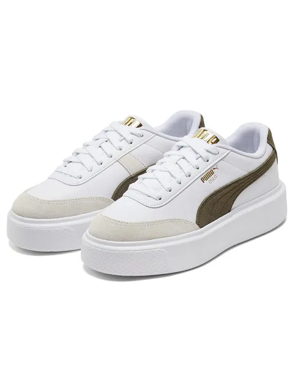 Кроссовки oslo maya archive sneakers white/green Puma — изображение 4 из 4, белый/зеленый