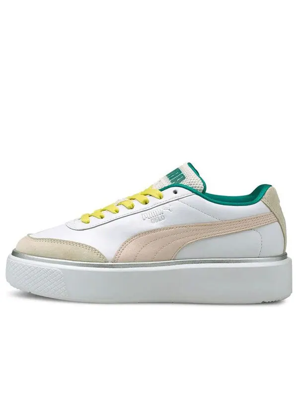 Кроссовки oslo maya for casual shoes white/pink Puma — изображение 1 из 4, белый/розовый