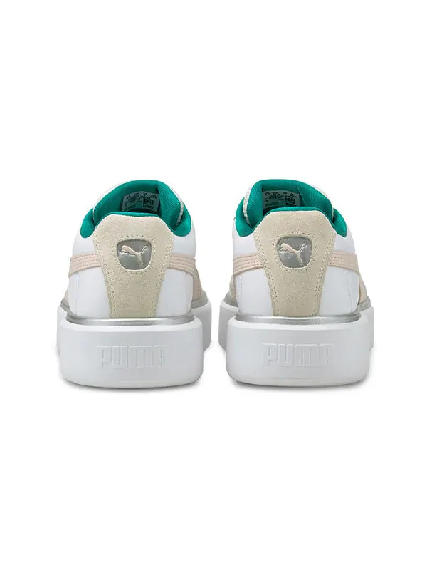Кроссовки oslo maya for casual shoes white/pink Puma — изображение 4 из 4, белый/розовый