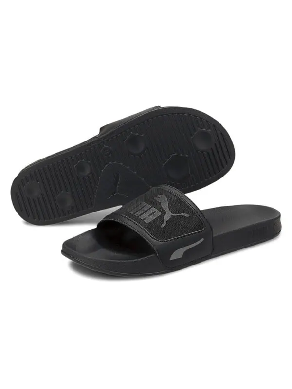 Тапочки leadcat ftr mono slippers black Puma — изображение 3 из 4, черный