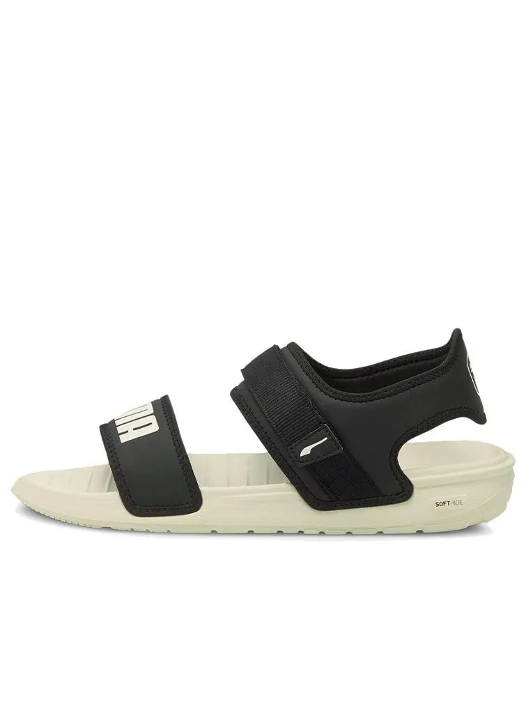 Сандалии PUMA SoftRide Sandal 'Black Marshmallow' — изображение 1 из 5, черный