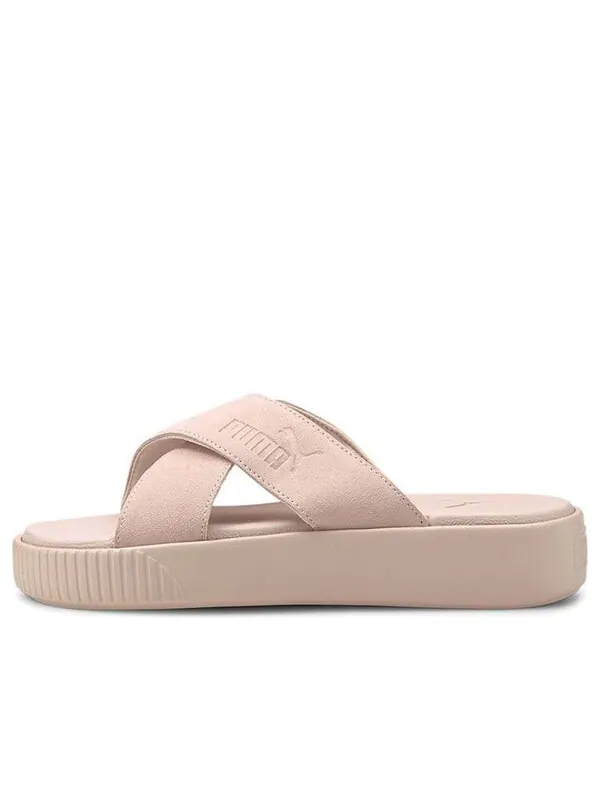 Тапочки platform sandal 'cloud pink' Puma — изображение 1 из 4, розовый