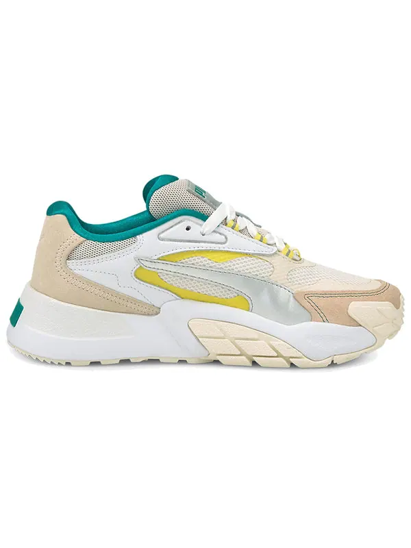 Кроссовки hedra 'ocean queen' Puma — изображение 2 из 4, белый//зеленый/желтый