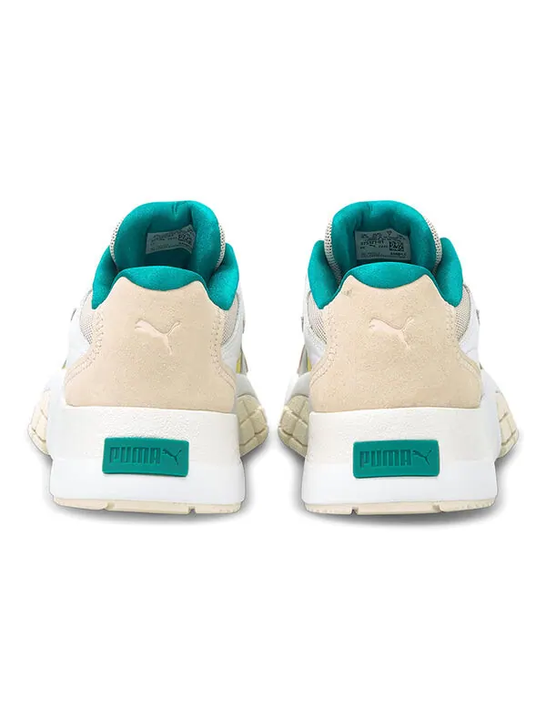 Кроссовки hedra 'ocean queen' Puma — изображение 4 из 4, белый//зеленый/желтый