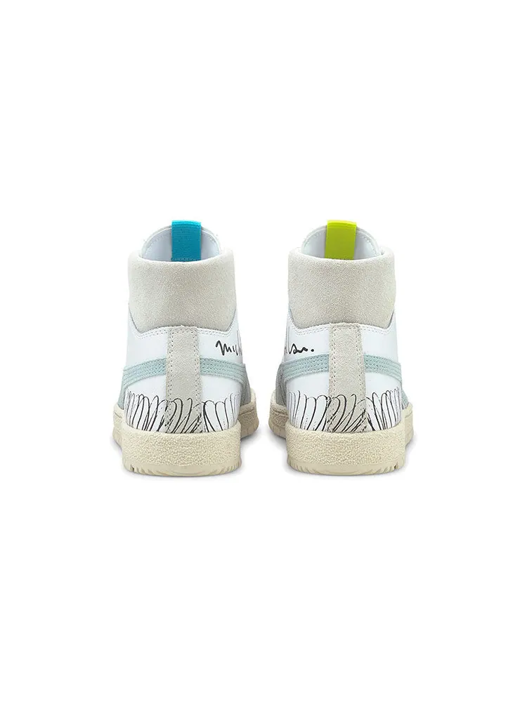 Кеды PUMA Michael Lau x Ralph Sampson 70 Mid 'Scribble' — изображение 5 из 6, белый
