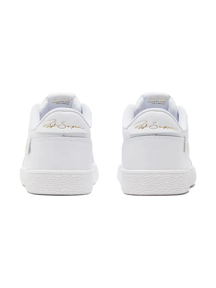 Кеды PUMA Ralph Sampson Mc Clean Casual Shoes White/Gold — изображение 5 из 6, золото