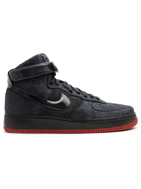 Кроссовки air force 1 hi supreme Nike — изображение 2 из 3, черный