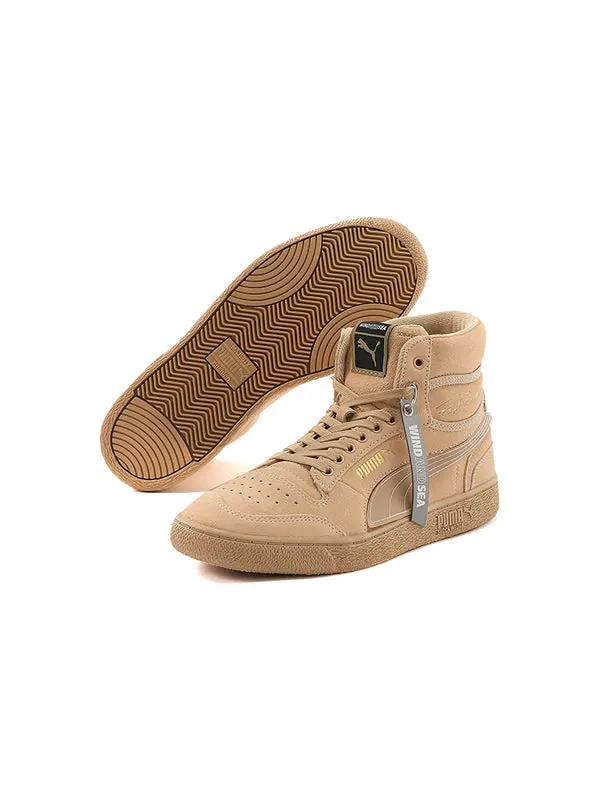 Кроссовки x wind and sea ralph sampson 'brown gold gray' Puma — изображение 3 из 4