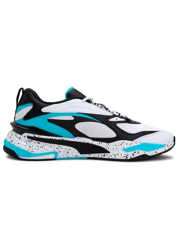 Кроссовки rs-fast nano 'white teal speckled' Puma — изображение 2 из 4, синий/черный/белый