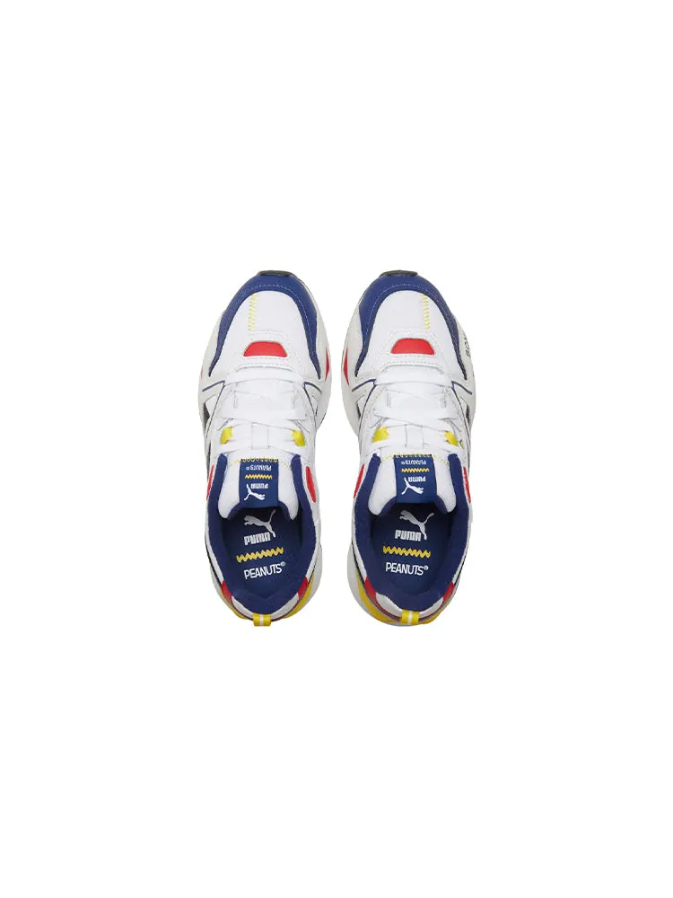 Беговые кроссовки PUMA Peanuts Mirage Mox Jr (Big Kids) Snoopy White/Blue — изображение 4 из 6, красный
