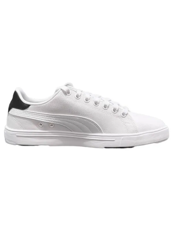 Кроссовки serve pro lite cv 'black and white Puma — изображение 2 из 3, белый/черный