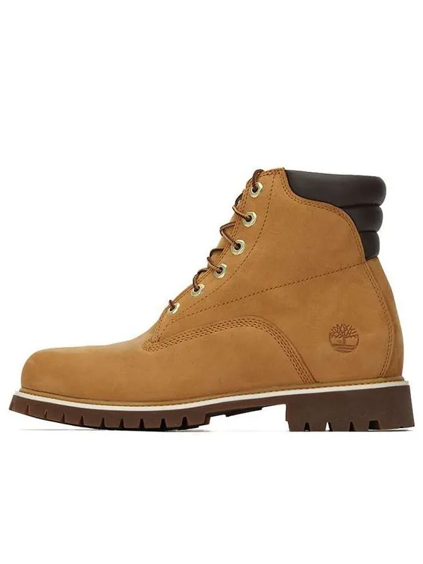 Кроссовки men's alburn 6 inch waterproof boots 'yellow nubuck' Timberland — изображение 1 из 4, желтый