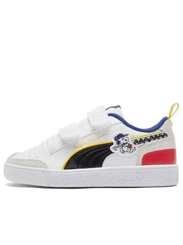 Кроссовки ralph sampson v x peanuts 'white blue yellow' Puma — изображение 1 из 4, белый/синий/желтый