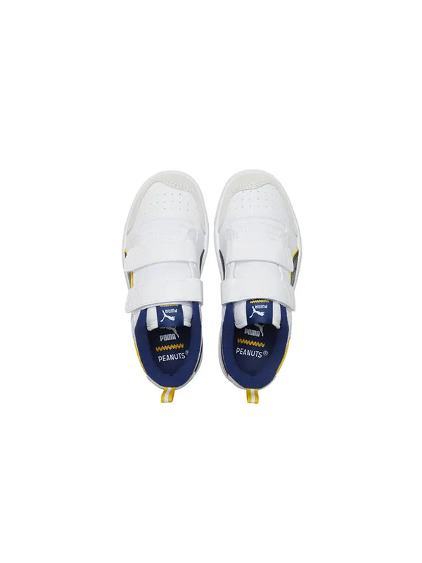 Кроссовки ralph sampson v x peanuts 'white blue yellow' Puma — изображение 4 из 4, белый/синий/желтый