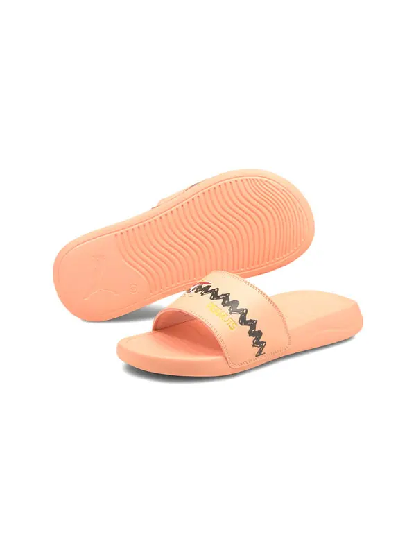 Тапочки peanuts x popcat 20 'snoopy - apricot blush' Puma — изображение 3 из 4, розовый