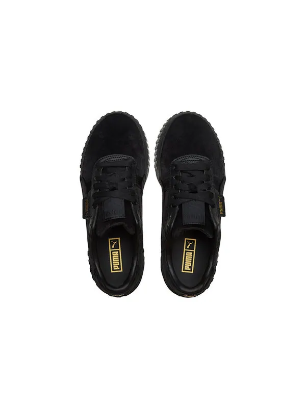 Кроссовки cali 'black velour' Puma — изображение 4 из 4, черный