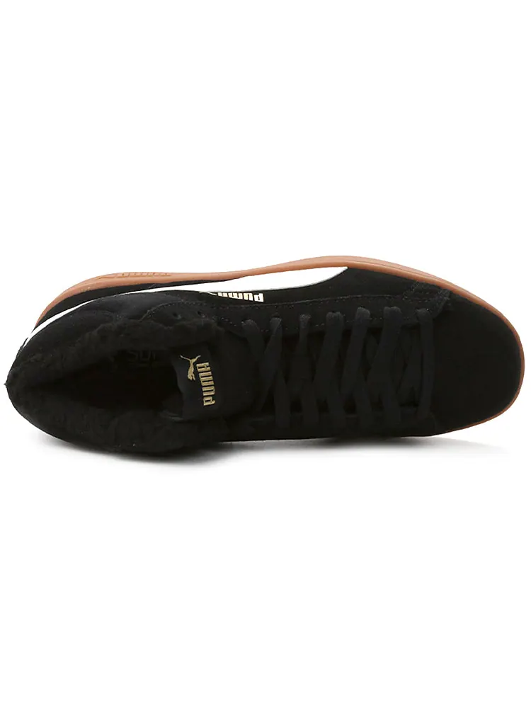 Кеды PUMA Smash v2 Mid Winter 'Black Gum' — изображение 3 из 5, черный