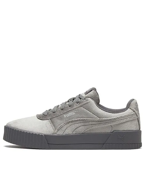 Кроссовки carina velvet grey/silver Puma — изображение 1 из 4, серый/серебристый