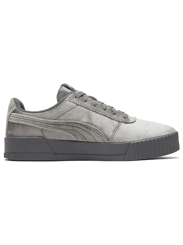 Кроссовки carina velvet grey/silver Puma — изображение 2 из 4, серый/серебристый