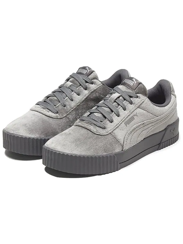 Кроссовки carina velvet grey/silver Puma — изображение 3 из 4, серый/серебристый