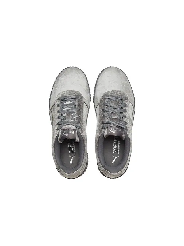 Кроссовки carina velvet grey/silver Puma — изображение 4 из 4, серый/серебристый