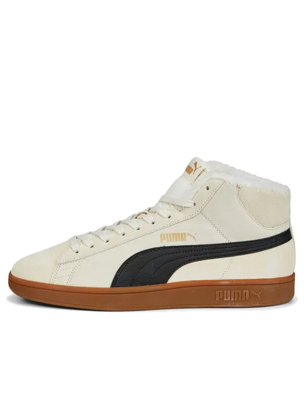 Кроссовки smash v2 mid Puma — изображение 1 из 4, белый