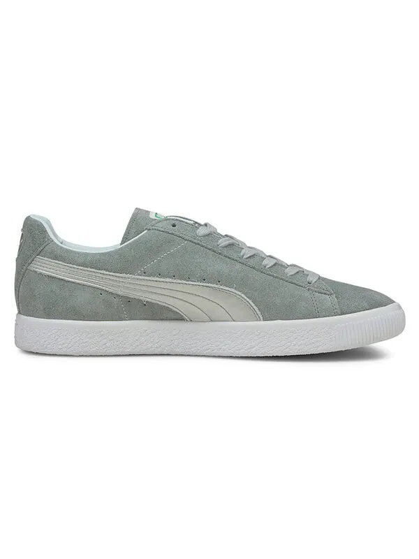 Кроссовки suede vintage made in japan 'quarry silver' Puma — изображение 2 из 4, серый/белый