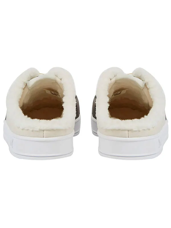 Кроссовки bari mule sherpa 'white black' Puma — изображение 4 из 4, белый/черный