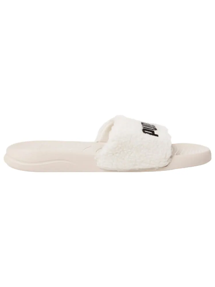 Шлепанцы PUMA Popcat 20 White Velvet Slippers — изображение 2 из 5, белый