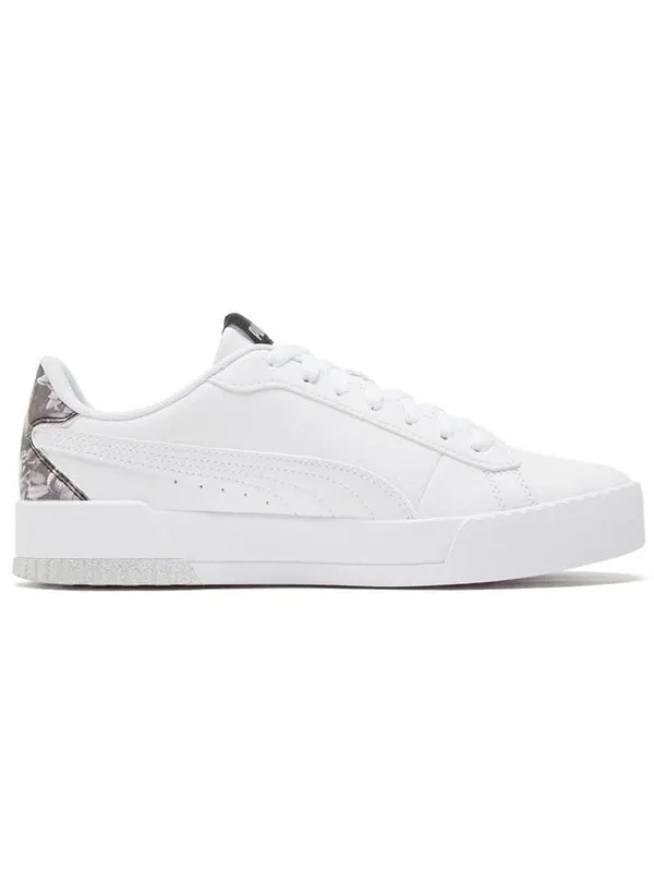 Кроссовки carina crew untamed su for casual shoes white/black Puma — изображение 2 из 4, белый/черный
