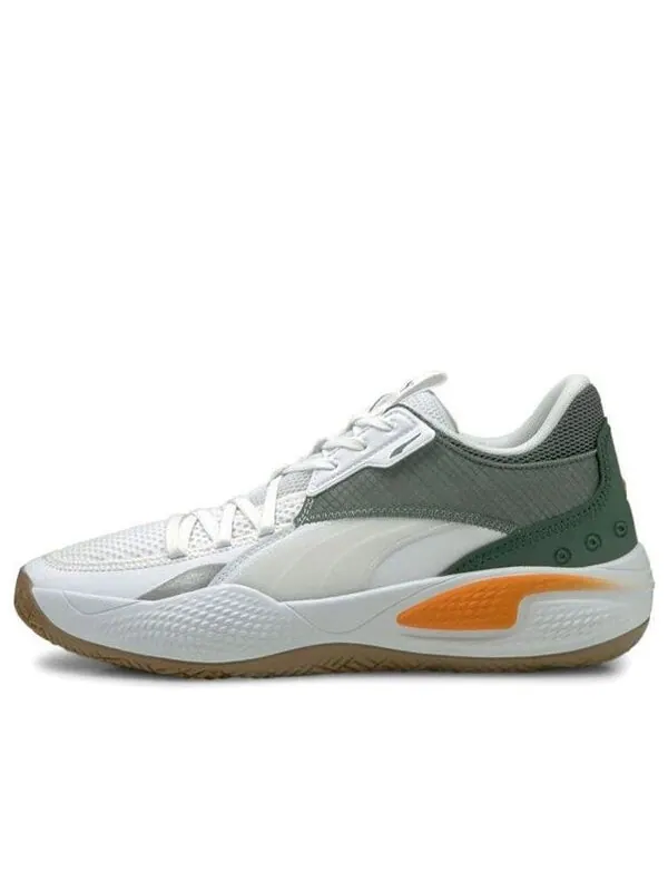 Кроссовки court rider 'pop - white' Puma — изображение 1 из 4, белый/серый