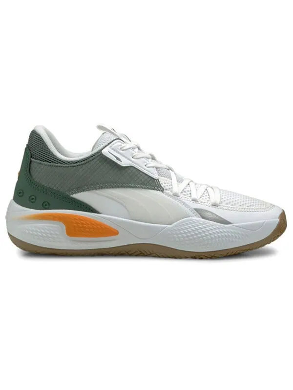 Кроссовки court rider 'pop - white' Puma — изображение 2 из 4, белый/серый
