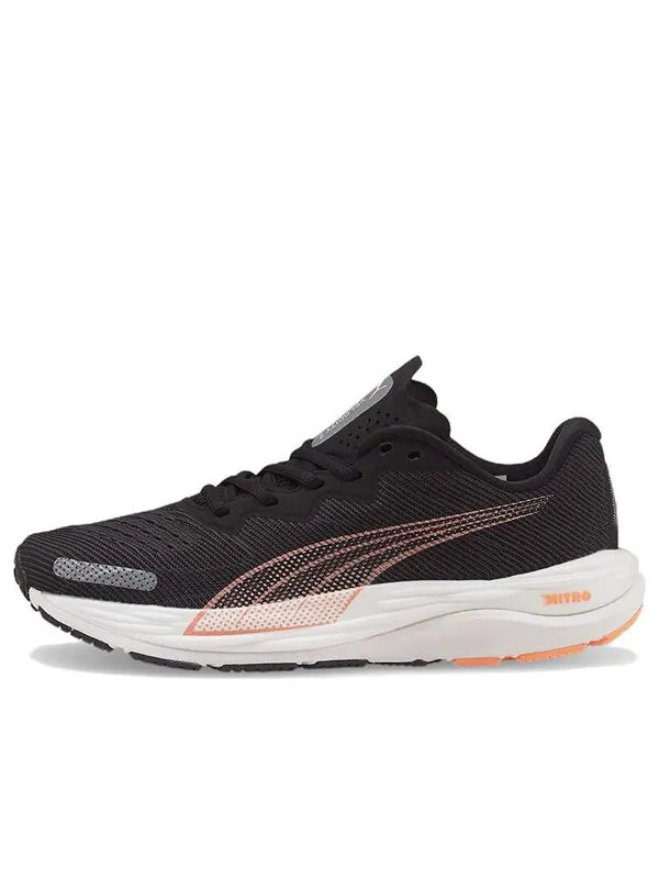 Кроссовки velocity nitro 2 'black fizzy melon' Puma — изображение 1 из 4, черный/белый/оранжевый