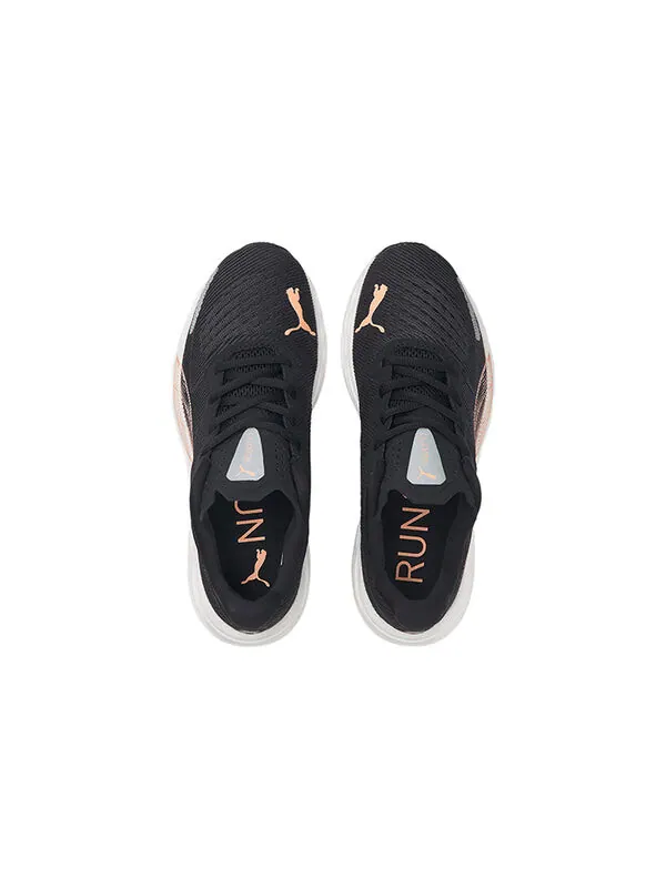 Кроссовки velocity nitro 2 'black fizzy melon' Puma — изображение 3 из 4, черный/белый/оранжевый