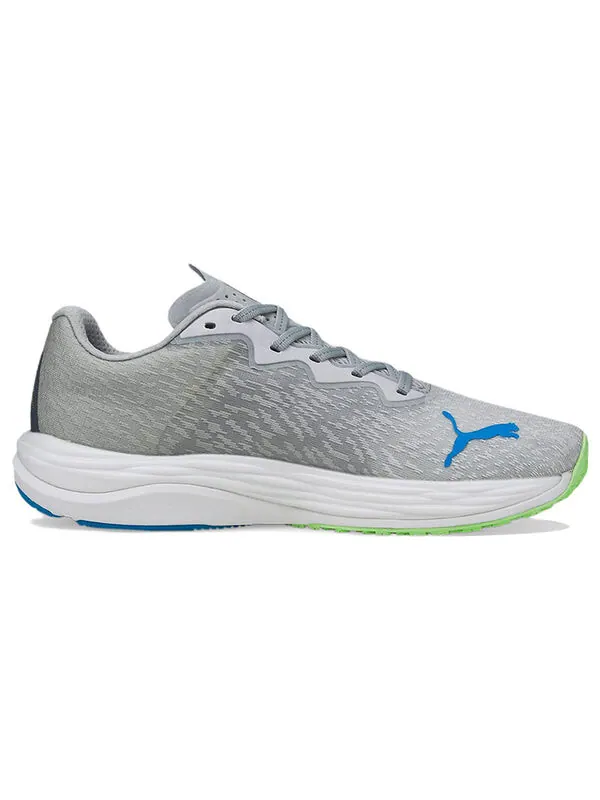 Кроссовки velocity nitro 2 low tops gray blue Puma — изображение 2 из 4, серый/синий
